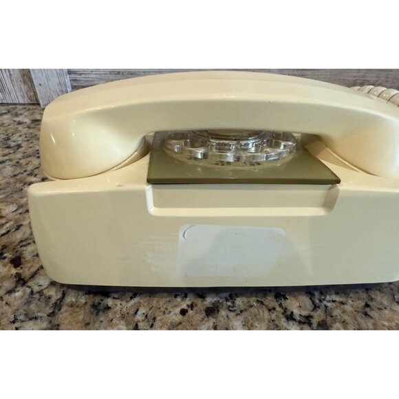 1970's GTE AE model 182 Rotary Desk phone Tan - Picture 10 of 12